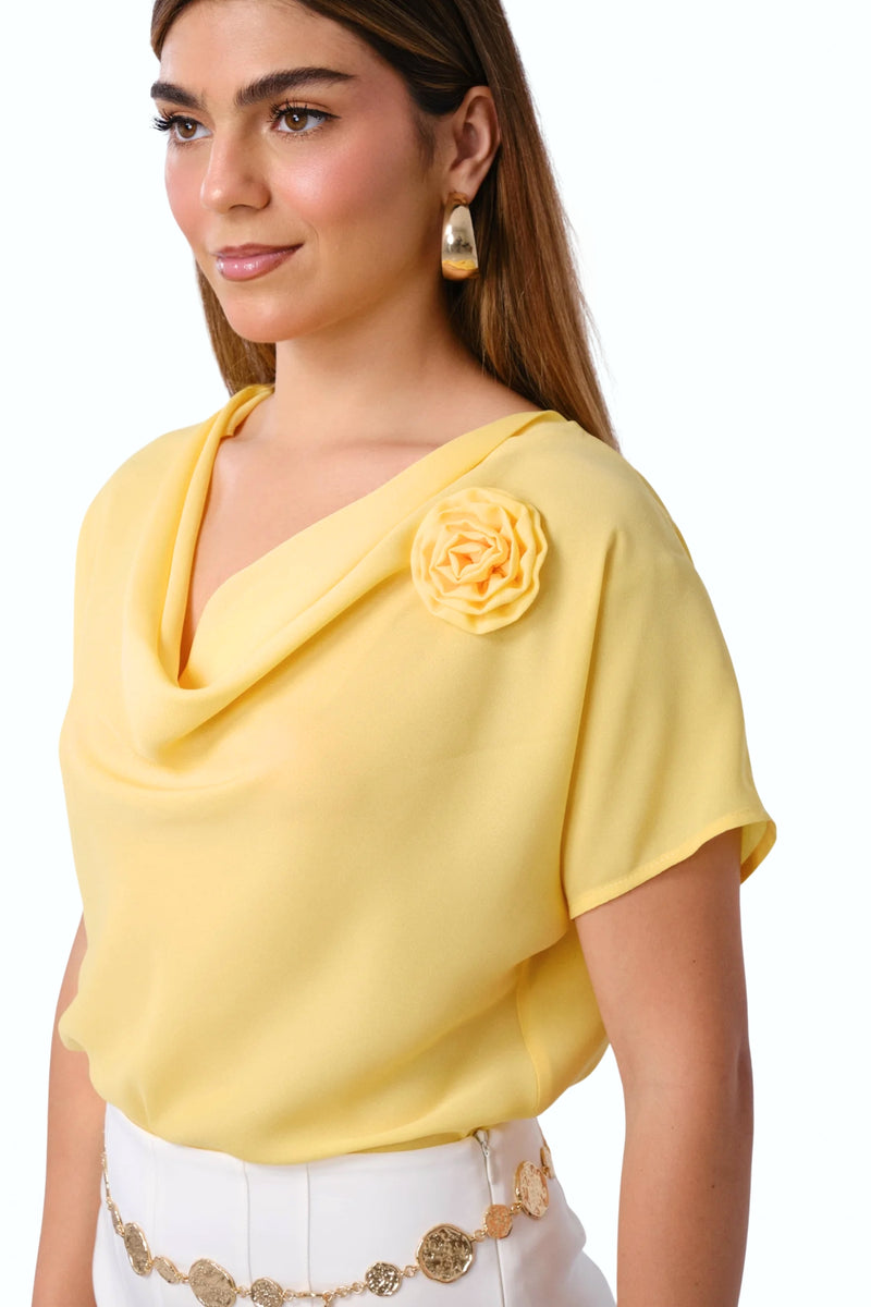 Blusa Nidia Amarillo