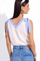 Blusa Alondra Celeste