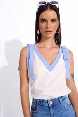 Blusa Alondra Celeste