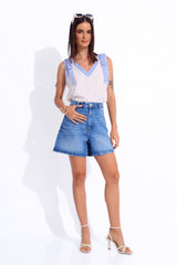 Blusa Alondra Celeste