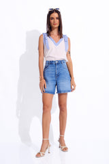 Blusa Alondra Celeste