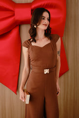 Enterizo Athena Marrón