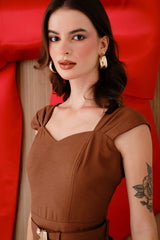 Enterizo Athena Marrón