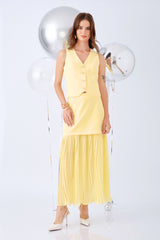 Falda Paloma Amarillo