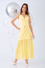 Falda Paloma Amarillo