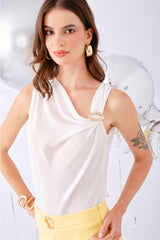 Blusa Jackeline Hueso