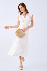Vestido Morelia Hueso