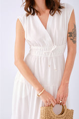 Vestido Morelia Hueso