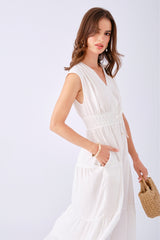 Vestido Morelia Hueso