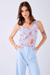 Blusa Yuma Celeste