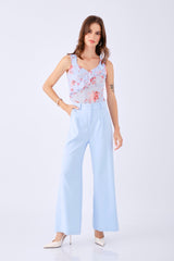 Blusa Yuma Celeste