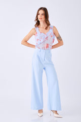 Blusa Yuma Celeste