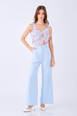 Blusa Yuma Celeste