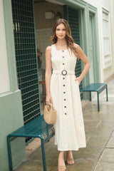 Vestido Francia Vainilla