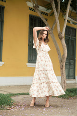 Vestido Luanda Beige