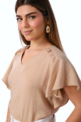 Blusa Penélope Beige
