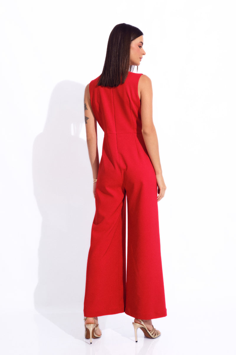 Enterizo Margarita Rojo