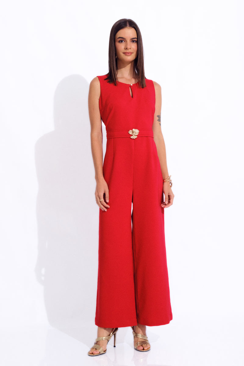 Enterizo Margarita Rojo