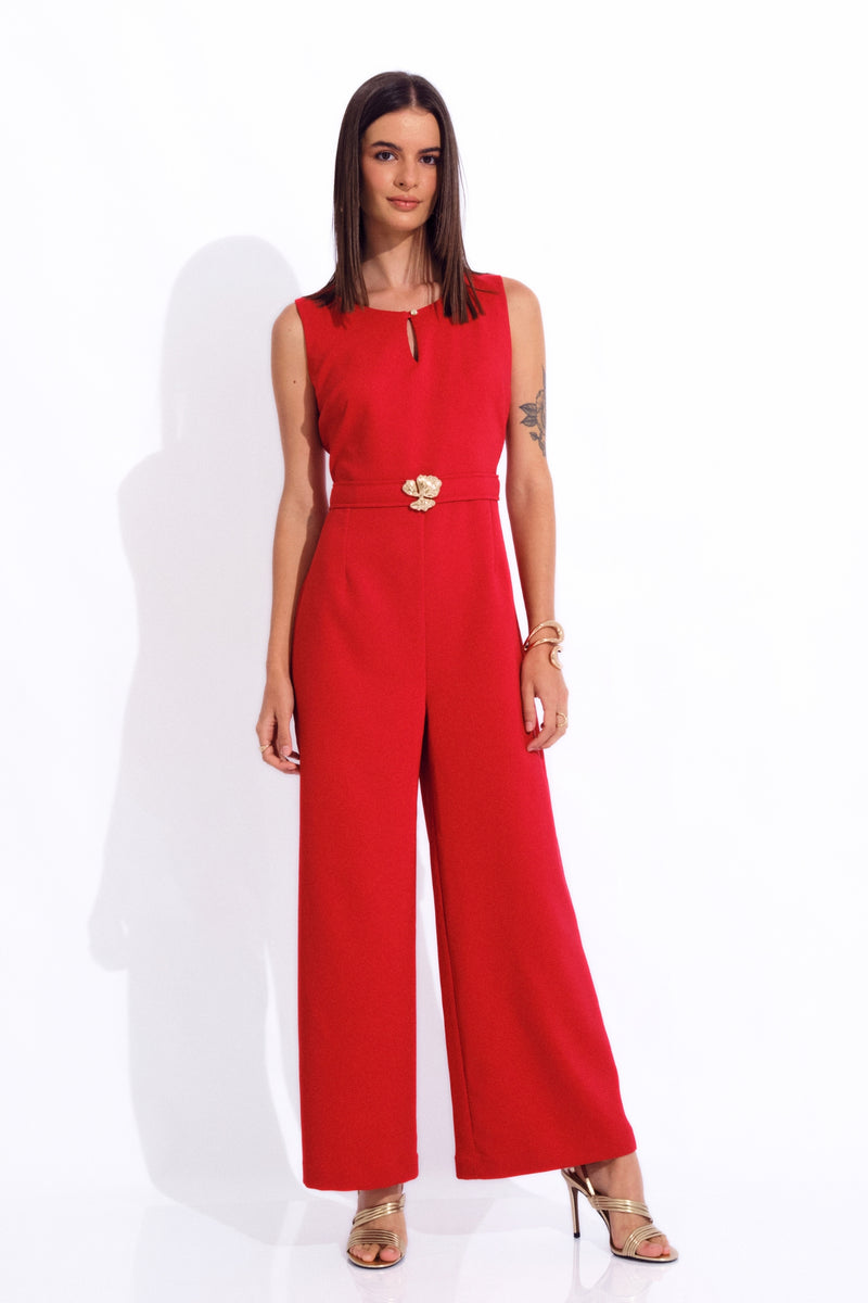 Enterizo Margarita Rojo