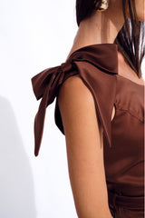 Enterizo Dayanara Marrón