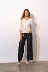 Pantalón Paola Negro Denim
