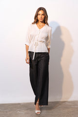 Pantalón Paola Negro Denim