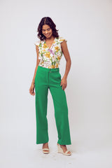 Pantalón Adela Verde