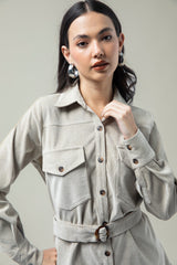 Chaqueta Janick Beige Corduroy