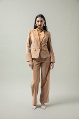 Blazer Kiara Camel Corduroy