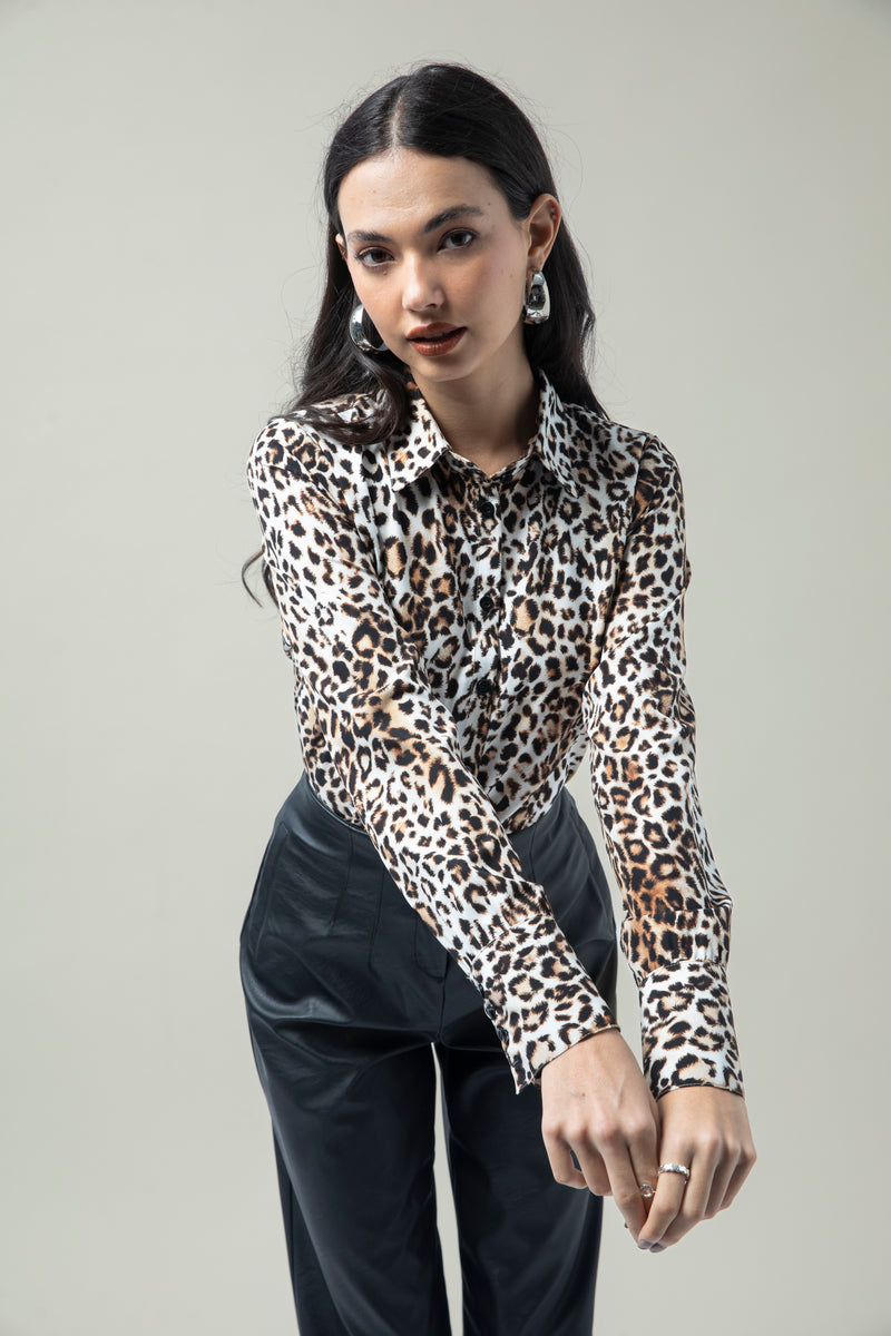 Blusa Lilah Animal Print