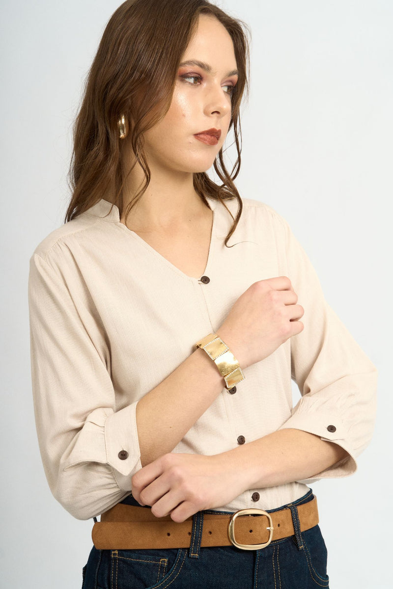 Blusa Nina Beige