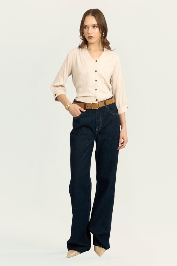 Blusa Nina Beige