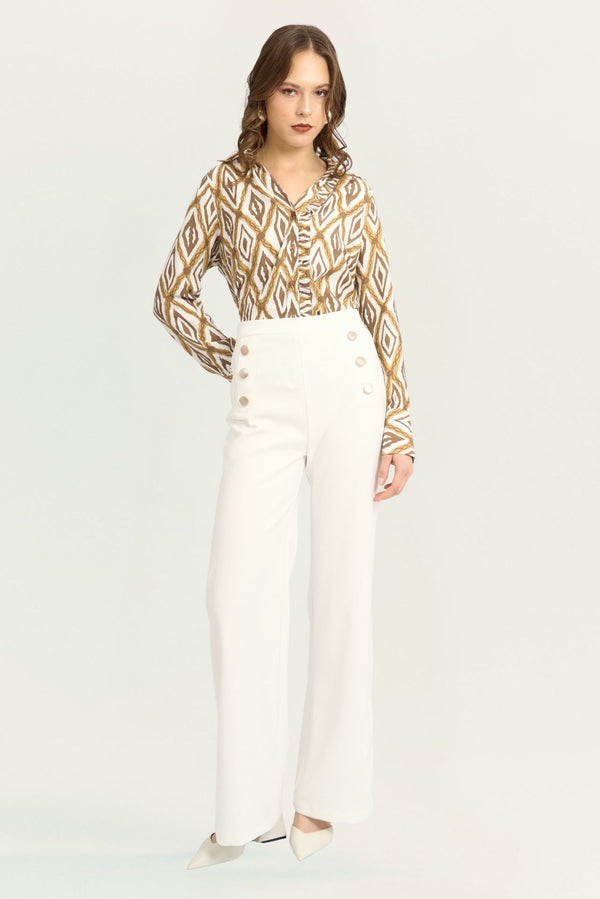Blusa Amelia Marrón