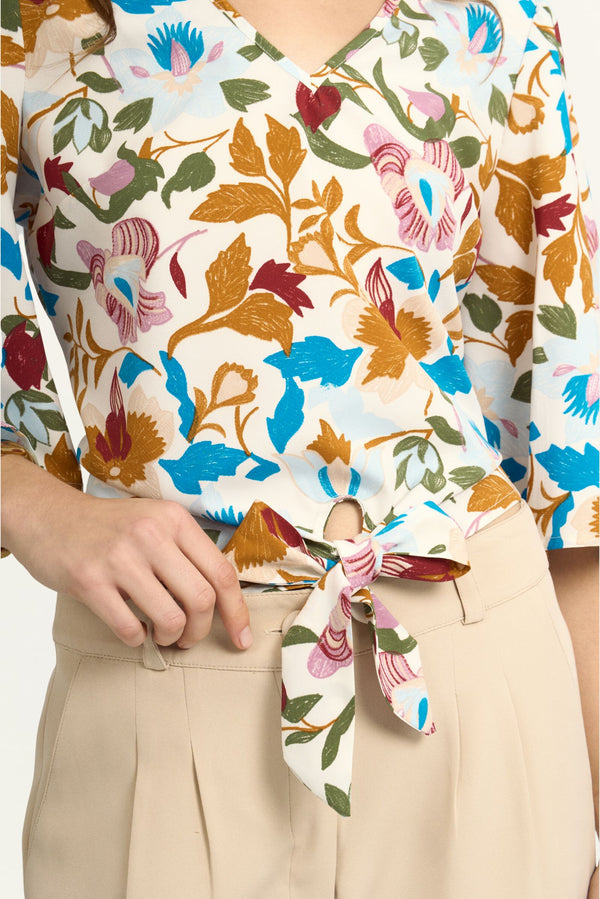 Blusa Isolina Azulino