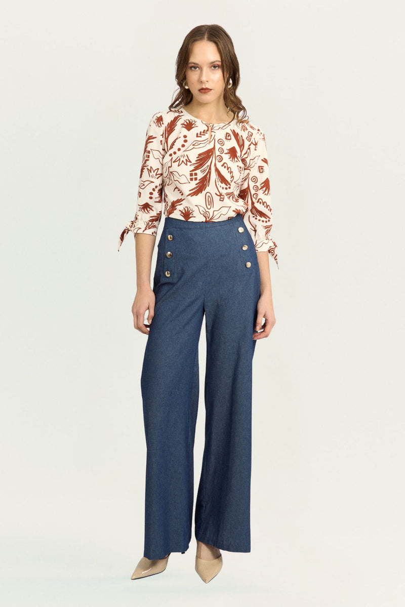 Blusa Arisha Lacre