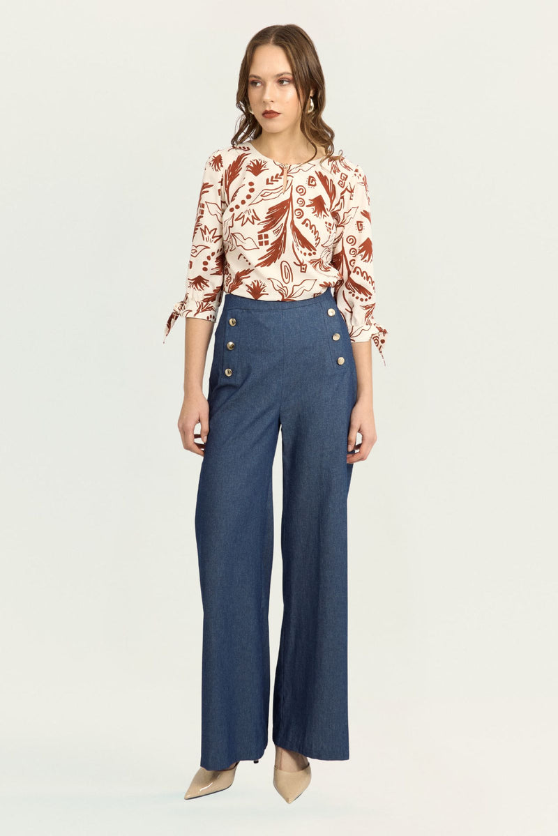 Blusa Arisha Lacre