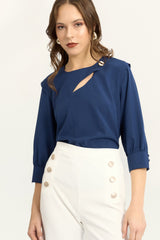 Blusa Noemi Azul