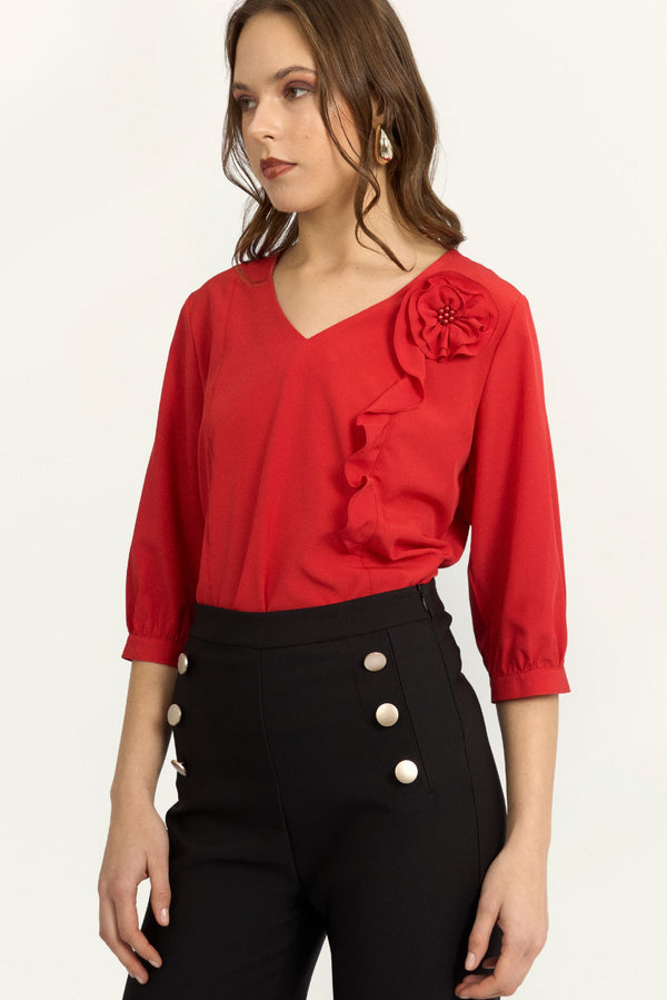 Blusa Leslie Rojo