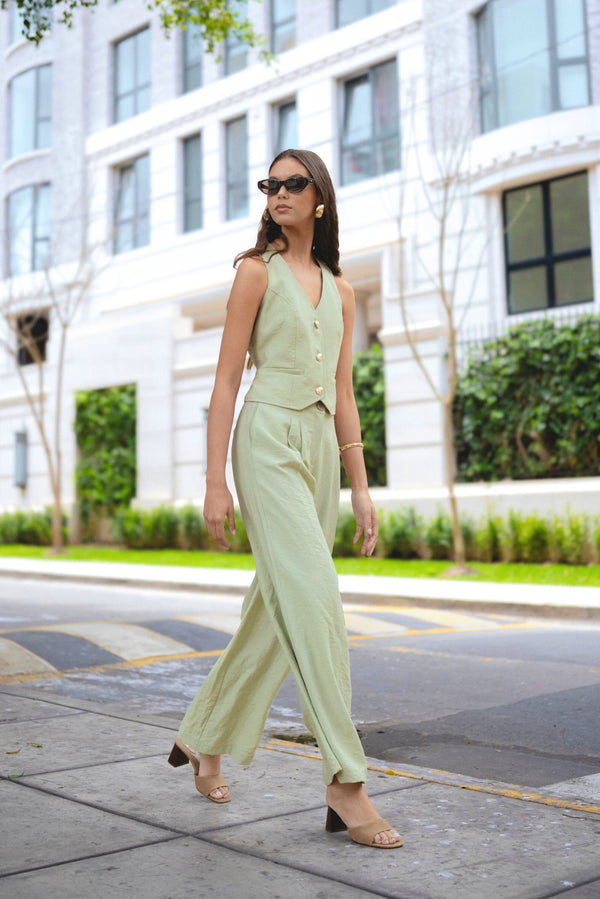 Palazzo Dakota Lino Verde