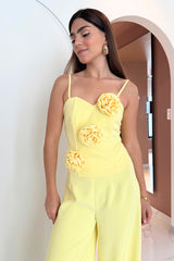 Corset Rosa Amarillo