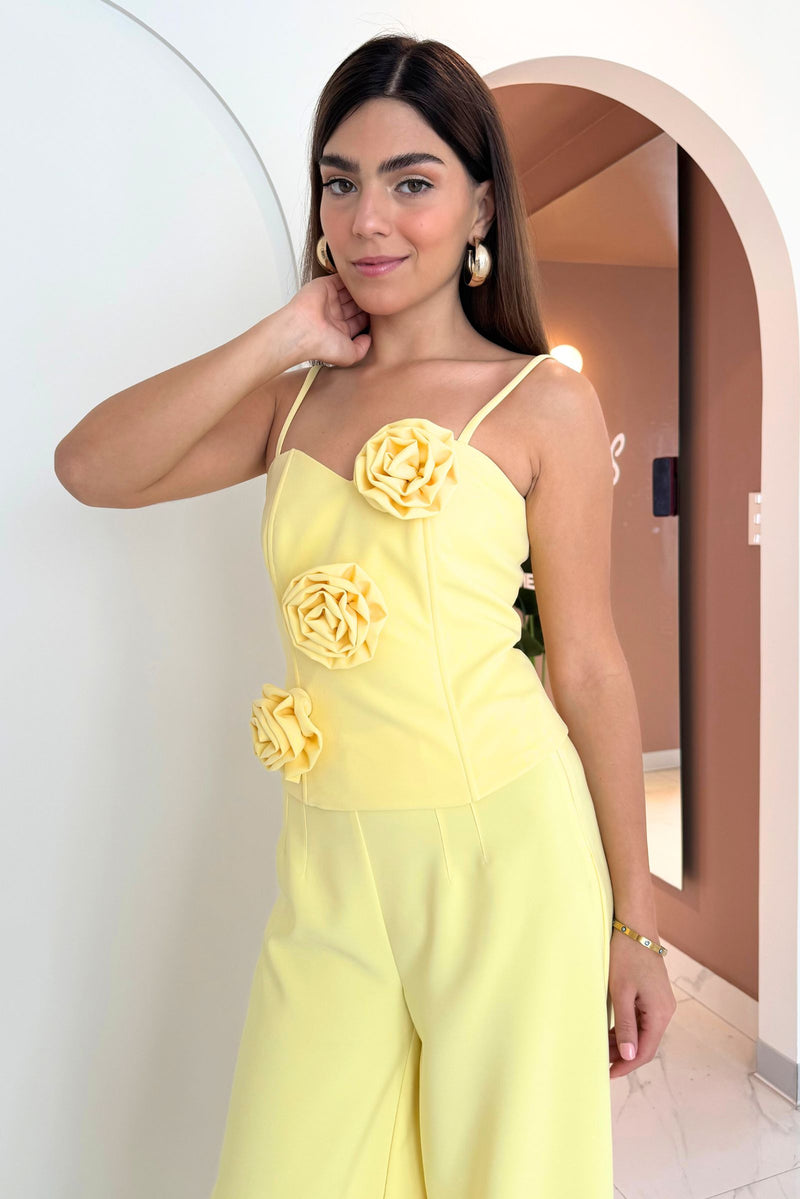 Corset Rosa Amarillo