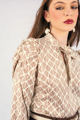 Blusa Feride Beige