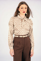 Blusa Feride Beige
