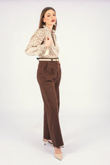 Blusa Feride Beige
