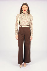 Blusa Feride Beige