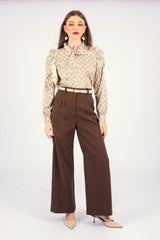 Blusa Feride Beige