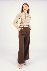 Blusa Feride Beige