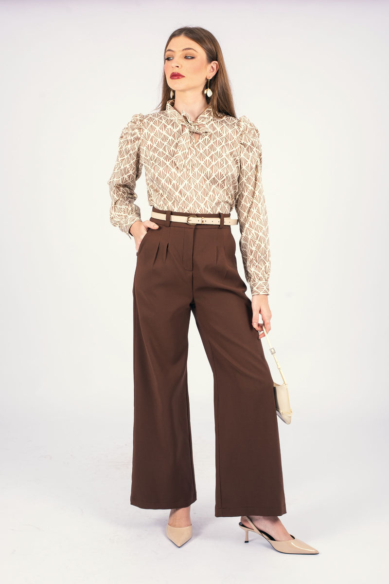 Blusa Feride Beige