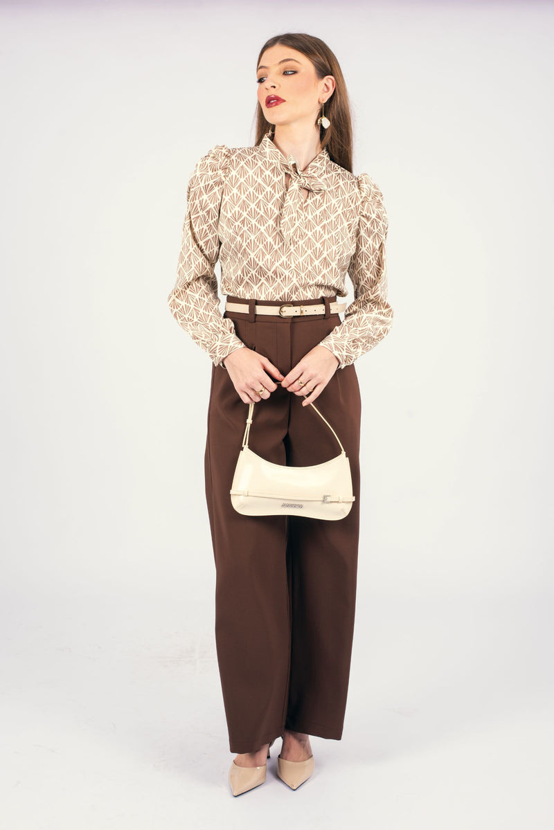 Blusa Feride Beige