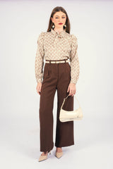 Blusa Feride Beige